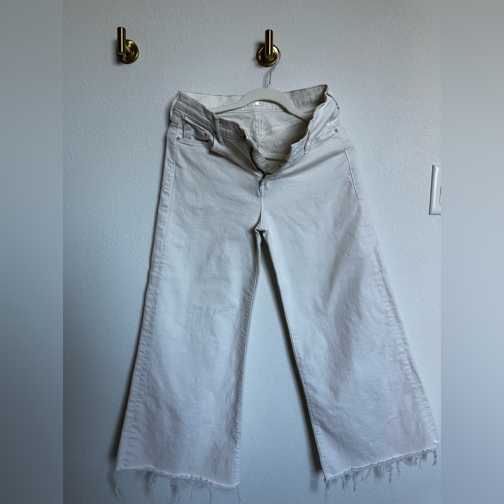 White MOTHER Jeans